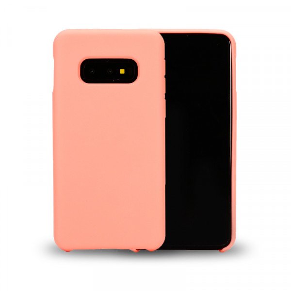 Wholesale Galaxy S10e Slim Silicone Hard Case (Pink)